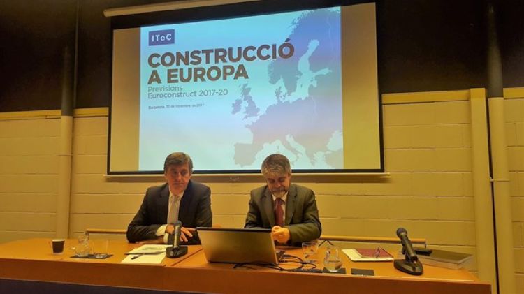 El sector español de la construcción crecerá un 3,5% en el periodo 2018-20 según el Itec