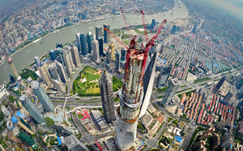 La Torre de Shanghai ya tiene 632 metros