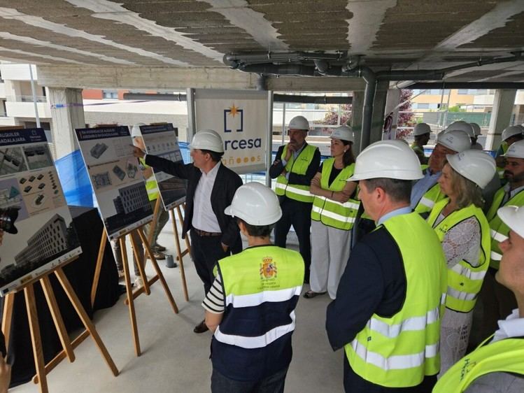 La Ministra de Vivienda visita las nuevas 156 viviendas de alquiler asequible en Guadalajara