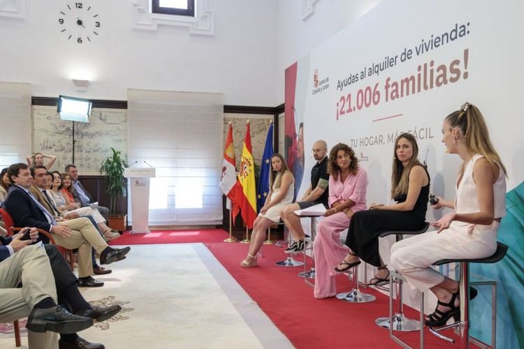 Récord de 21.000 familias beneficiadas por ayudas al alquiler en Castilla y León